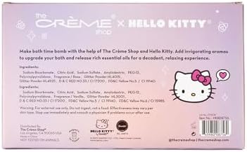 The Crème Shop x Hello Kitty Hello Fizzy! Bath Bomb Duo | Holiday Gift Sets | Stocking Stuffers | Aromatherapy Bath Bombs (2 Pack)