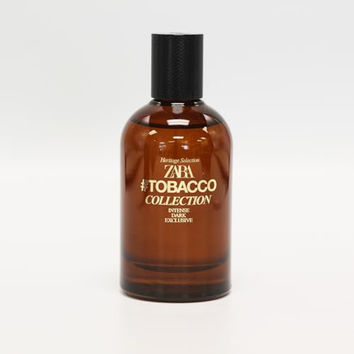 Zara Men’s #TOBACCO COLLECTION INTENSE/DARK/EXCLUSIVE Eau de Toilette 3.4 oz.