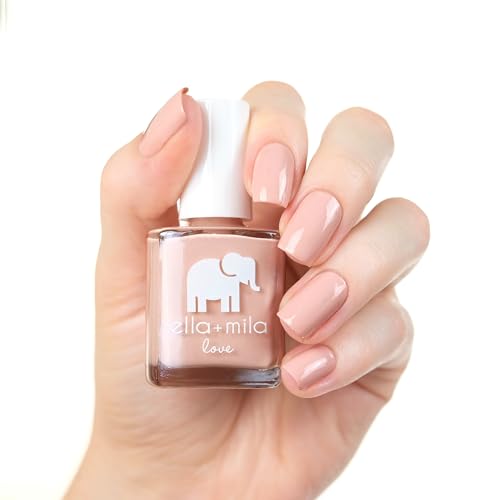 ella+mila Professional Nail Polish - Quick Dry Nail Polish - Long-Lasting & Chip Resistant Formula (Love Collection - Forever Mine - 0.45 fl oz)