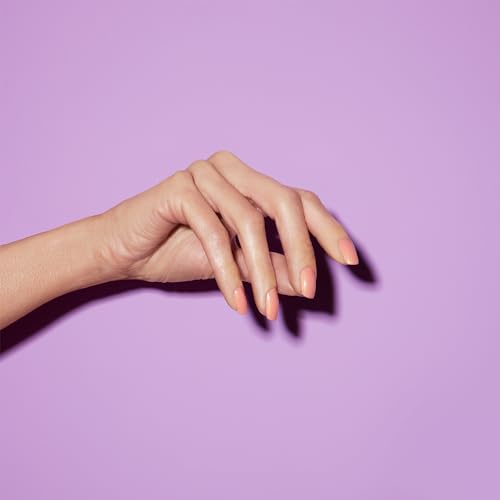 Dazzle Dry Nail Lacquer (Step 3) - Sunset Glow - A semi-sheer peach with a subtle orange/gold shimmer. Semi-sheer shimmer. (0.5 fl oz)