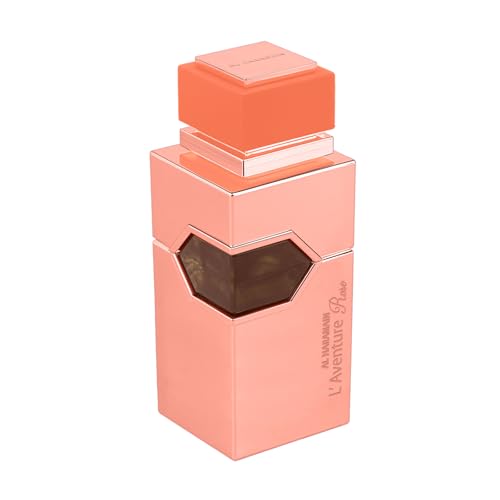 Al Haramain L'aventure Rose for Women Eau de Parfum Spray, 6.7 Ounce