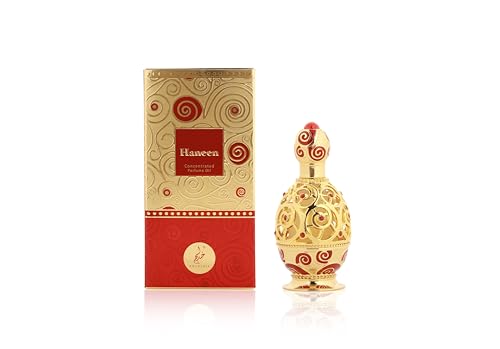 Khadlaj Haneen Gold Concentrated Perfume Oil 0.67 Ounce (Unisex)