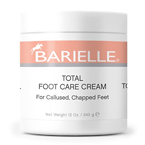 BARIELLE Total Foot Care Cream 12 oz. – Foot Cream for Dry, Cracked, Feet
