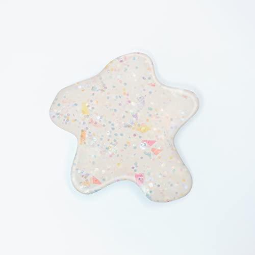 Dazzle Dry Nail Lacquer (Step 3) - Cold As Ice - An iridescent white sheer glitter. (0.5 fl oz)