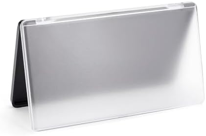 Magnetic Makeup Palette with Frosted Clear Top, 5 Pack Empty Eyeshadow Palettes depots Travel Storage Box for DIY Cosmetics Bronzer Highlights Powder (Small Palette - 5.5" x 3.1")