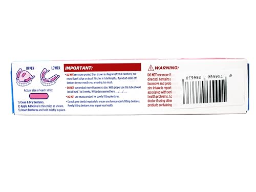 Fixodent Original Denture Adhesive Cream-2.4 oz, 4 pk