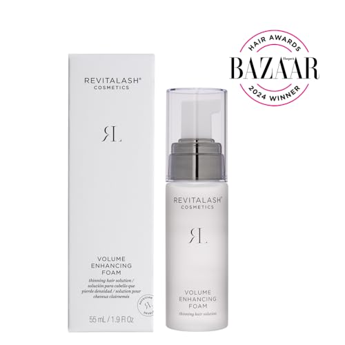 RevitaLash Cosmetics, Volume Enhancing Foam Thinning Hair Solution, Physician Developed & Cruelty-Free