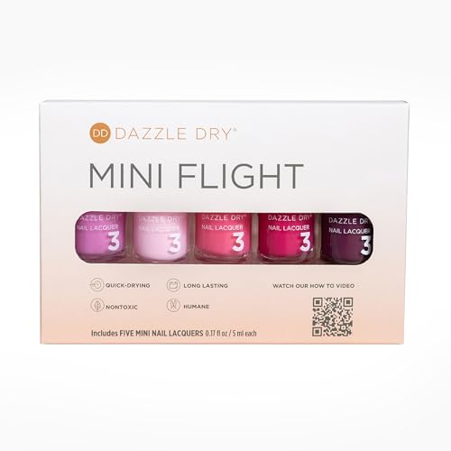 Dazzle Dry Mini Flight - Coronado - 5 Mini Lacquers