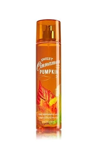 Bath & Body Works Sweet Cinnamon Pumpkin Signature Collection Fragrance Mist 8 Fl Oz (Sweet Cinnamon Pumpkin)