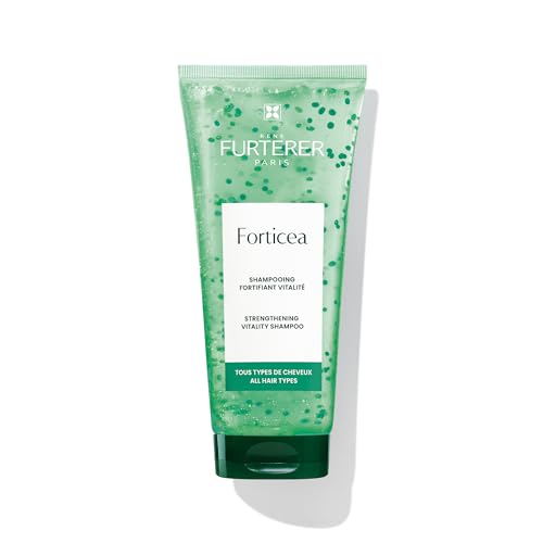 Rene Furterer Forticea Strengthening Revitalizing Shampoo - Energize Scalp with Rosemary Essential Oil, and Niacinamide - Sulfate, Paraben, Silicone-Free - Gentle Formula for Daily Use