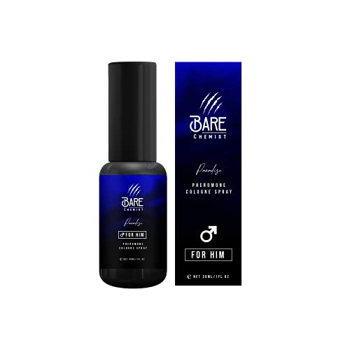 Pheromones for Men to Attract Women (Paradise) Cologne - Pheromone Cologne Spray [Attract Women] - Extra Strong, Concentrated Proven Pheromone Formula
