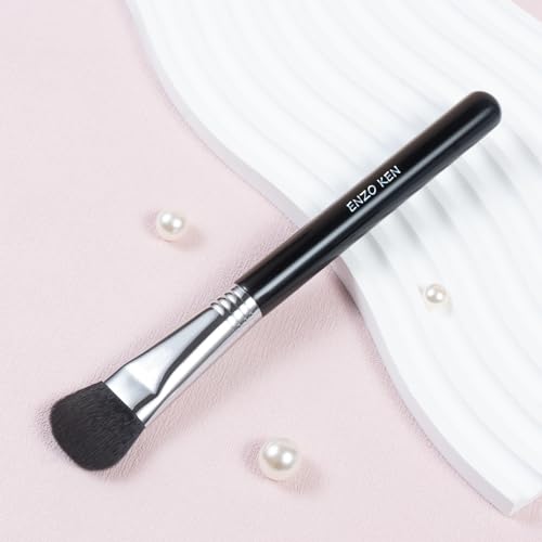 Face Blending Brush, Small Highlighting Brush, Nose Contour Brush for Makeup, Large Eye Makeup Brushes, Fluffy Blush Brush for Cheeks, (904)