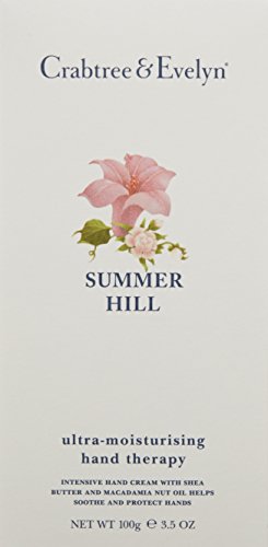 Crabtree & Evelyn Ultra-Moisturising Hand Cream Therapy, Summer Hill, 3.5 oz