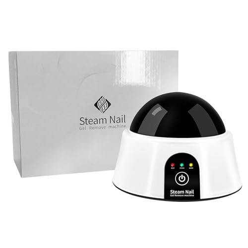 Electric Nail Soaking Bowl, Soak off Bowl for Gel Nail Polish, Acrylic Nails, Dip Powder Removal, Black