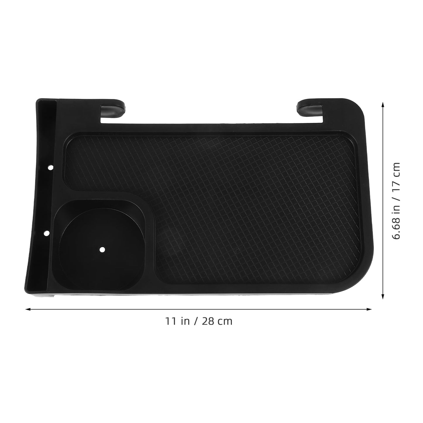 Toyvian 1Pcs Outdoor Cup Holder Black Cup Holder Chair Rectangular Beverage Holding Sports Activity