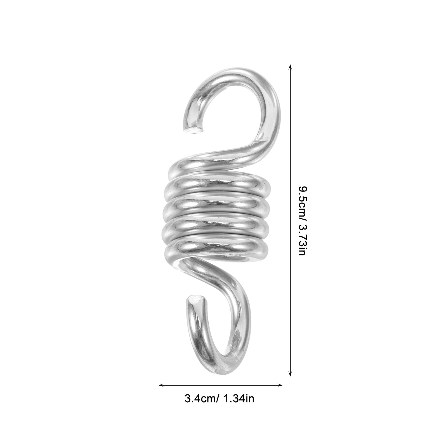 Pawsdot 2Pcs Patio Swing Hanger Springs for Smooth Swinging Experience in Outdoor Settings