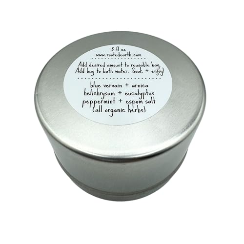 Arnica Bath Soak - Tub Tea - Herbal Epsom Bath Salts