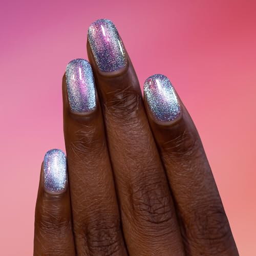 ILNP Skye - Pale Blue Magnetic Shimmer Nail Polish
