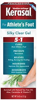 Kerasal 5-in-1 Athlete's Foot Silky Clear Gel, 0.42 oz