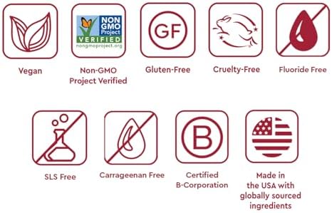 Desert Essence Prebiotic Plant-Based Whitening Toothpaste - Mint - Oral Care with Inulin, Perilla Seed & Aloe - Vegan, Fluoride Free, Non-GMO, Gluten-Free, Cruelty-Free - 6.25 oz