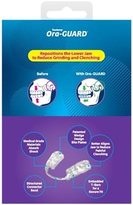 Dentemp Ora-Guard Custom Fit Dental Guard - Bruxism Night Guard for Teeth Grinding - Mouth Guard for Clenching Teeth at Night - Comfortable Mouth Guard for Sleeping - Relieve Soreness in Jaw Muscles…