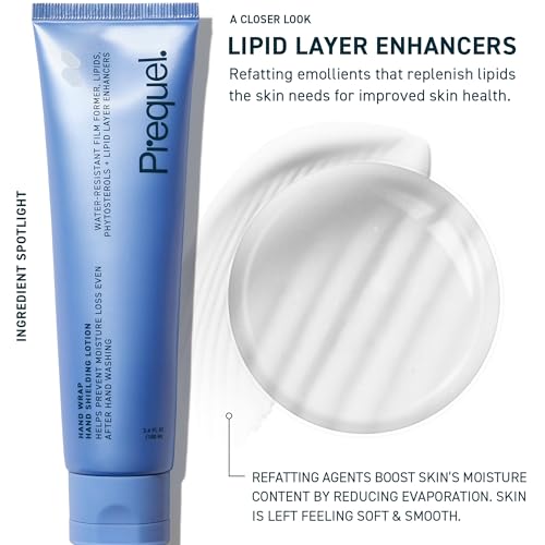 Skin Hand Wrap, Hand Cream for Dry Cracked Hands, Deep Nourishing Moisturizing Formula, Non-Greasy Balm for Women and Men, Unscented with Moisture Lock Formula - 3.4 fluid ounce (Pack of 1)