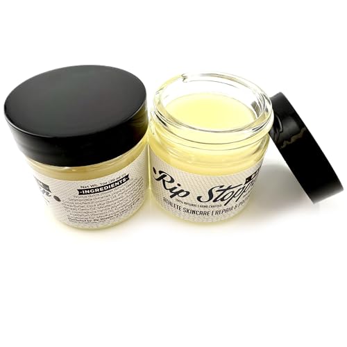 Skin Balm for Athletes 1oz | Repair & Prevent Rips, Tears & Blisters | 100% Natural | Gymnastics, Climbing, Weightlifting, Rowing