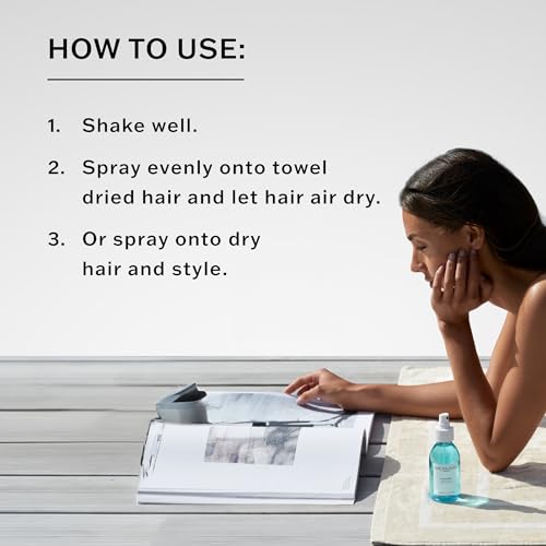 SACHAJUAN Ocean Mist Sea Salt Spray, Wave, Texture, Grip & Volume for Texturizing Beach Waves, Matte Finish