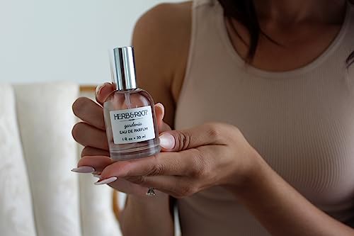 Gardenia Eau de Perfume Spray: Fresh Floral Womens Fragrance | Long-Lasting Clean Vegan Perfume for Women | Cruelty-Free Body Spray | Soft White Gardenia & Notes