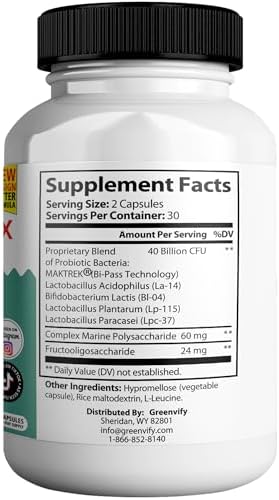 DentiCore Max for Gums and Teeth Health - 40 Billion CFU Advanced Oral Probiotics, Fresh Breath Support - 300 Capsules