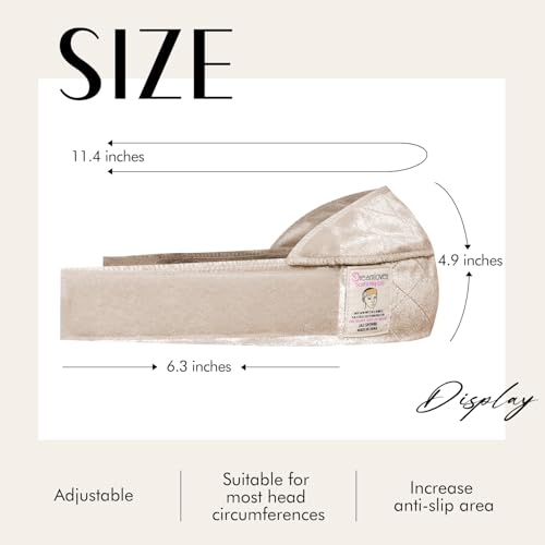 Dreamlover Wig Grip Band for Lace Front Wigs, Wig Grip Headband, Nude, 1 Pieces