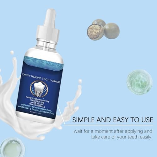 Dentite Cavity Healing Tooth Armor, Dentite Tooth Armor, Dentite Cavity Healing Tooth Armor Liquid, Dentite Cavity Tooth Armor, Helps Keep Gum Heālthy (2pcs) ﻿