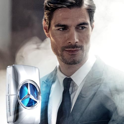 Mercedes-Benz Man Bright - Eau de Parfum for Men - Long Lasting Mens Cologne - Bergamot, Patchouli Cologne - Perfume for Men - 3.4 oz
