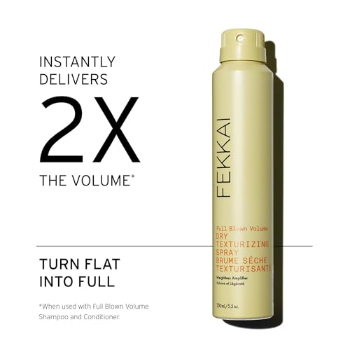 Fekkai Full Blown Volume Texturizer - 5.5 oz - Dry Texturizing Spray - Delivers 2X the Volume for Up to 8 Hours - Free of Sulfates, Parabens, Phthalates - Vegan, Cruelty-Free