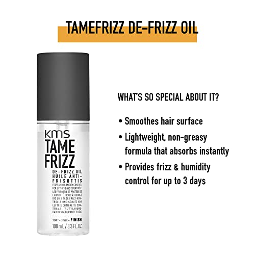 KMS Tamefrizz De-Frizz Oil, 3.3 Ounce