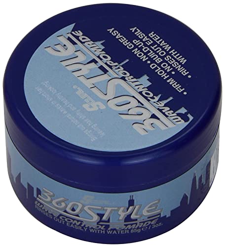 Lusters S-Curl 360 Wave Control Pomade 3 Ounce (88ml) (6 Pack)