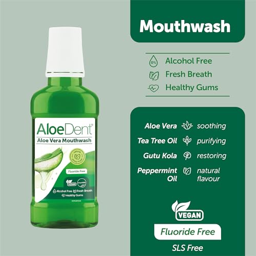 Natural Mouthwash Aloe Vera 250ml
