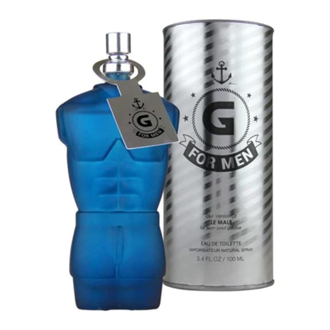 G For Men Men's Cologne 3.4 Fl. Oz. Eau de Toilette Spray