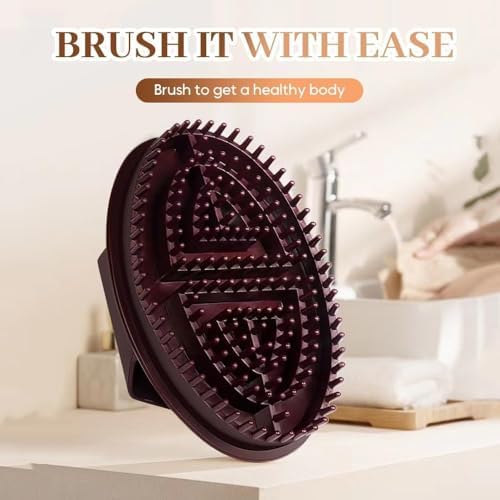 Meridian Brush Massage Body,Beauty Salon Professional Custom MeridianBrush Set,Meridian Pressure Brushes,Full Body Massages Brush with Essential Oil,Full Bodys Relaxation Comb Massage Tools (2 Set)