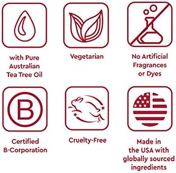 Desert Essence Tea Tree Oil Dental Tape – Pack of 6, 30 Yards Each – Naturally Waxed with Beeswax, Thick No-Shred Flossing Tape – Removes Food Debris, Antiseptic, Gluten-Free, Cruelty-Free