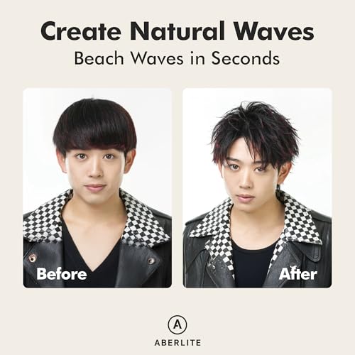 Aberlite Grit+Grace Sea Salt Spray for Men & Women Beach Look - Hair Texture Styling Product for Beach Waves - Curly & Wavy Hair Texture Spray (6 FL OZ)