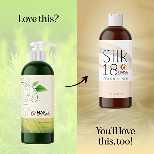 Oily Hair Shampoo for Greasy Hair - Clarifying Shampoo for Oily Hair and Dry Scalp Cleanser for Build Up - Deep Cleansing Shampoo for Oily Scalp Toner with Purifying Essential Oils for Hair Care