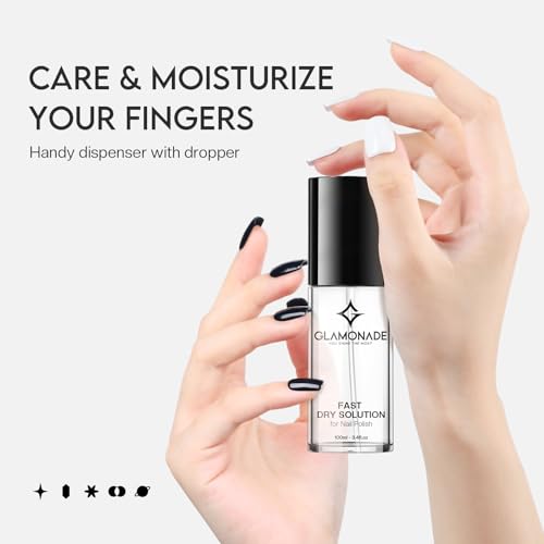 Fast Dry Solution for Nail Polish Smoothness Air Dry Long-Lasting