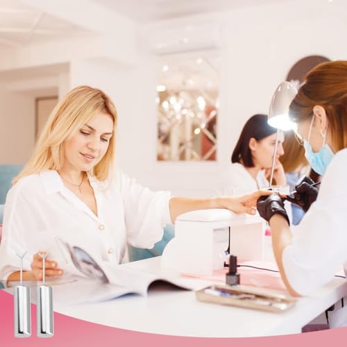 Heart Magnet for Cat Eye Gel Polish, Heart Cat Eye Magnet for Nails, Magnetic Nail Art Tool SetMagnet Sticks with Y-Shaped Guide Sticks, Nail Magnet for Home and Salon Use (1pc+5pcs Y-shaped uide)