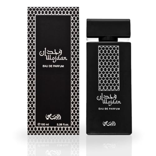 RASASI Wojdan Eau De Parfum Men Spray 100ML (3.38 OZ) Arabian Perfume - Warm Spicy, Floral and Woody Fragrance, Long Lasting, Captivating and Luxurious Masculine Scent