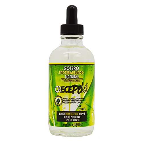 Natural Phytotherapeutic Hair Growth Dropper – 4.25 oz – Intensive Scalp Treatment for Hair Loss Prevention & Regeneration – Strengthens & Hydrates Follicles – 100% Natural Extracts