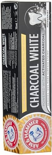 Arm & Hammer Charcoal White Toothpaste, 75ml