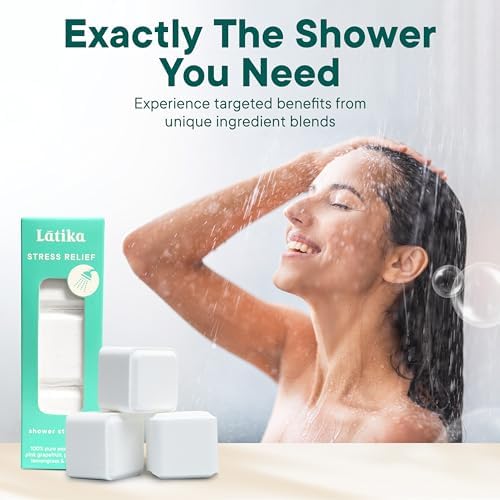 Stress Relief Steamer - Aromatherapy with Pink Grapefruit, Peppermint, Lemongrass and Rosemary - Calming and Relaxing for Anxiety Relief, Spa Aromatherapy Hot Tub - Must-Haves for Women and Men