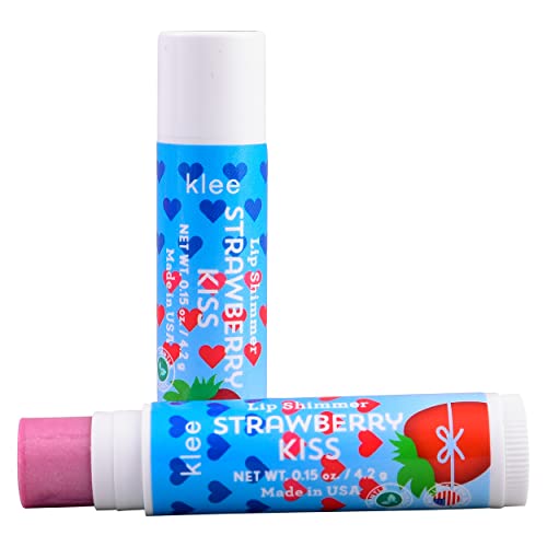 LunaStar Klee Eye Shadow and Lip Shimmer Makeup Kit. Gentle and Non-Toxic. Kid-Friendly. Made in USA. (Periwinkle Kiss)