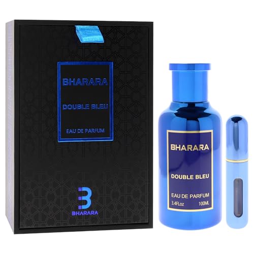 Double Bleu by Bharara for Men - 3.4 oz EDP Spray